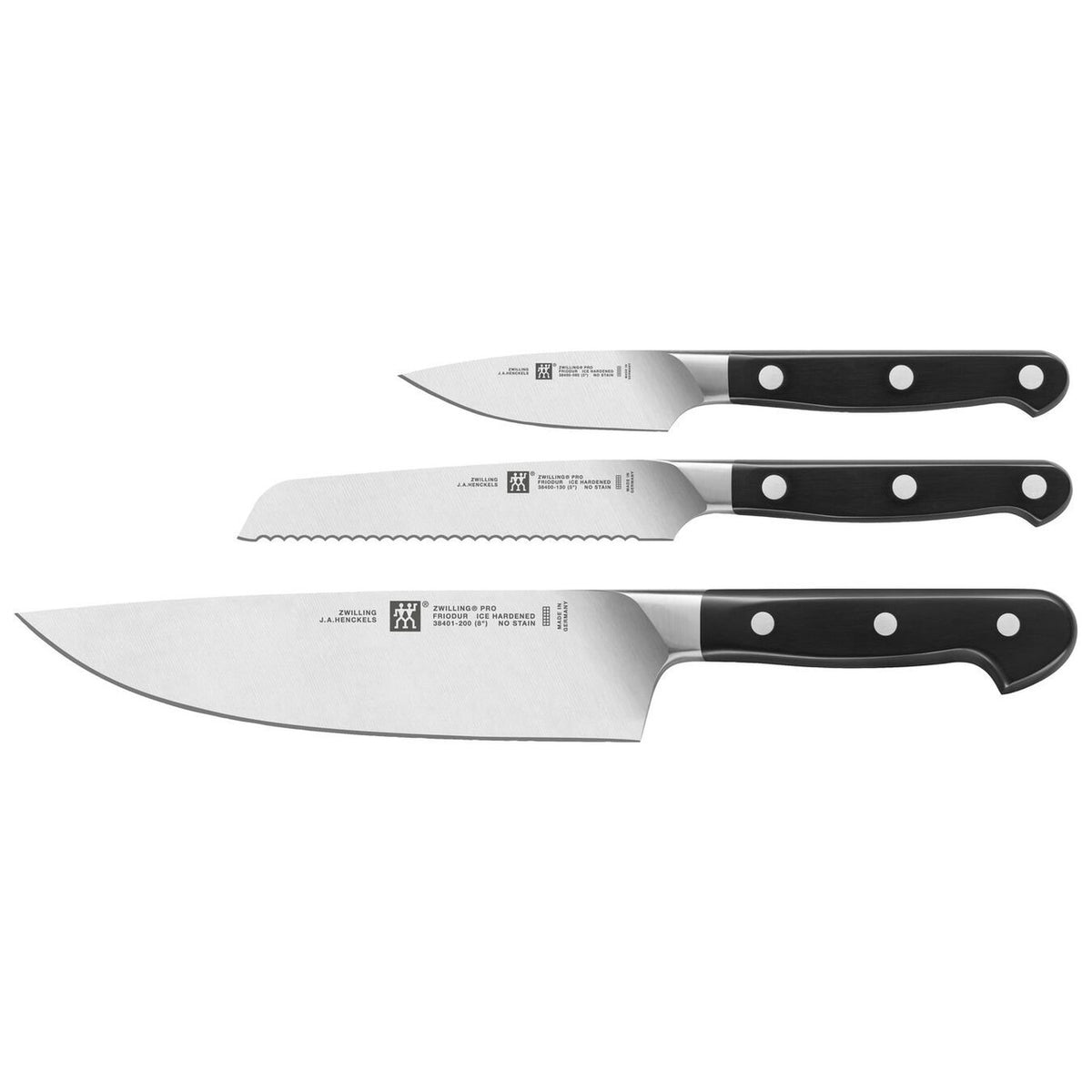 Zwilling Pro 3 Piece Starter Set