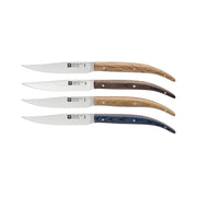 Zwilling Toro 4 Piece Steak Knife Set in Beechwood Presentation Box