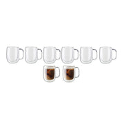Zwilling Sorrento Plus 8 Piece Double-Wall Coffee Mugs