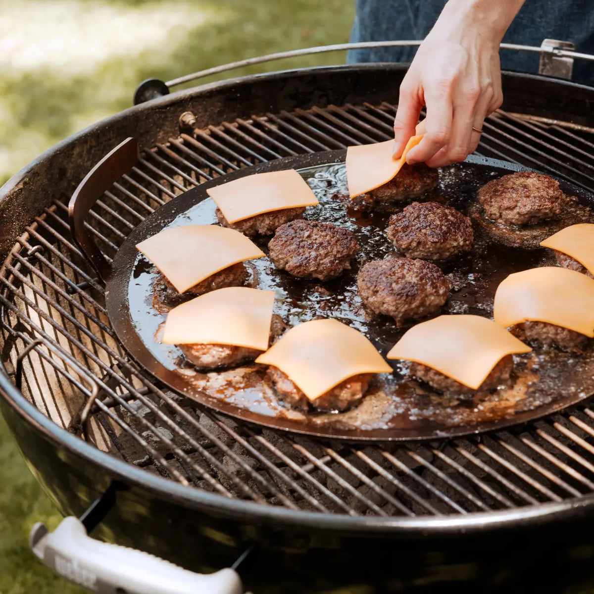 Made In Blue Carbon Steel Round Griddle