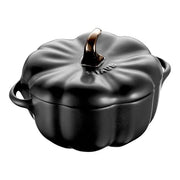 Staub Ceramic 16 oz. Pumpkin Cocotte - Matte Black