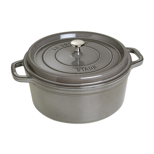 Staub Cast Iron 7 qt. Round Cocottes