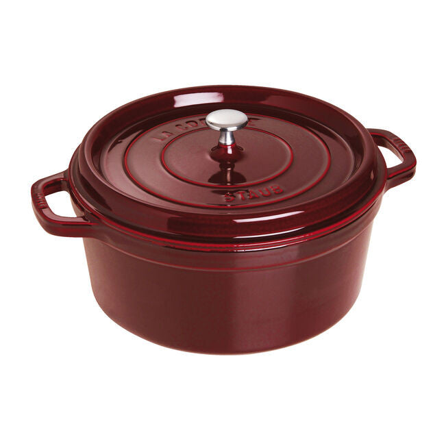 Staub Cast Iron 9 qt. Round Cocottes