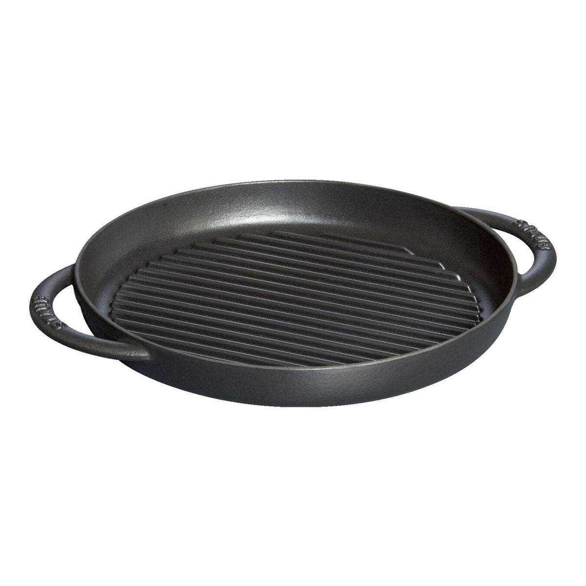 Staub Cast Iron 10 inch Round Double Handle Pure Grills