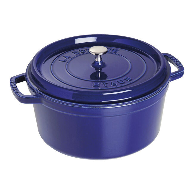 Staub Cast Iron 7 qt. Round Cocottes