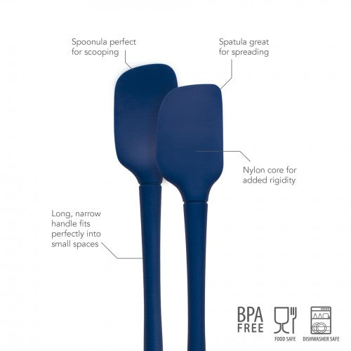 Tovolo Flex-Core Silicone Handled Mini Spatula & Spoonula Sets