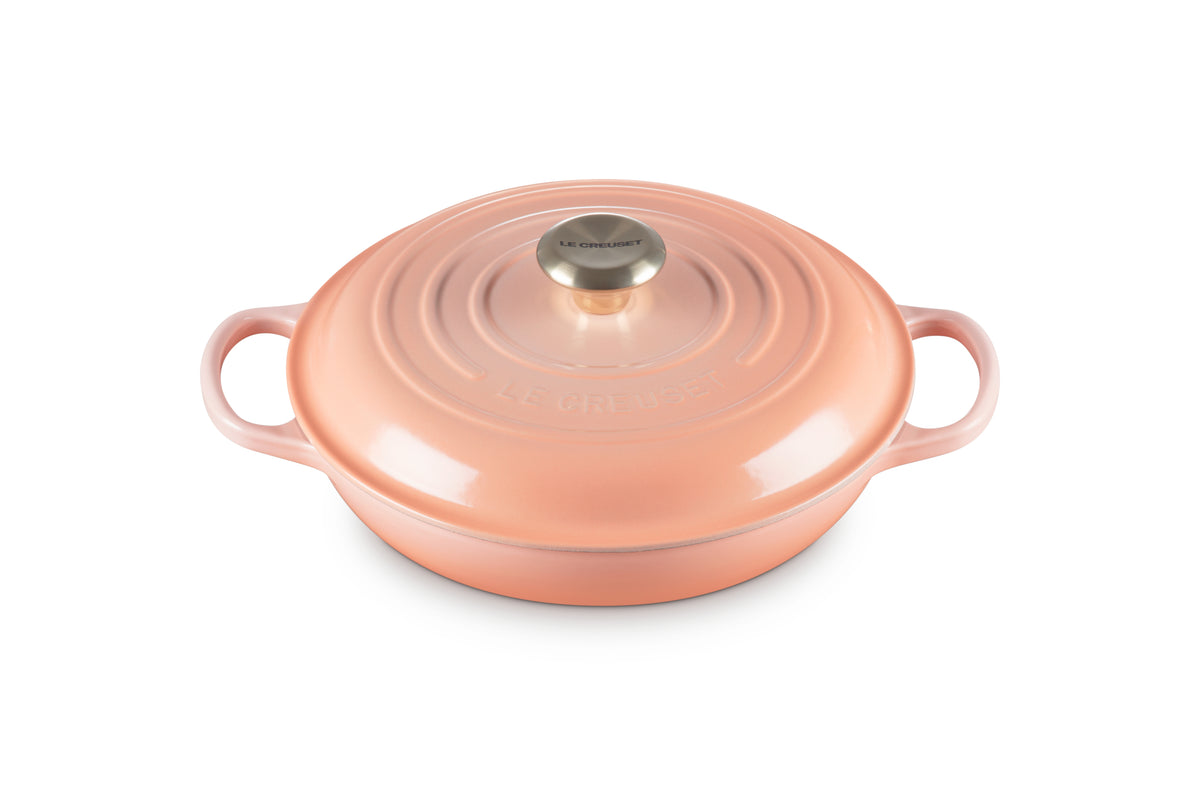 Le Creuset Signature Cast Iron Braisers - Peche
