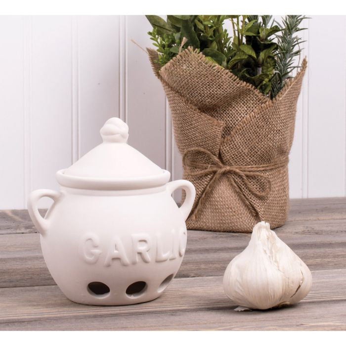Fante's Cousin Linda’s Ceramic Garlic Keeper