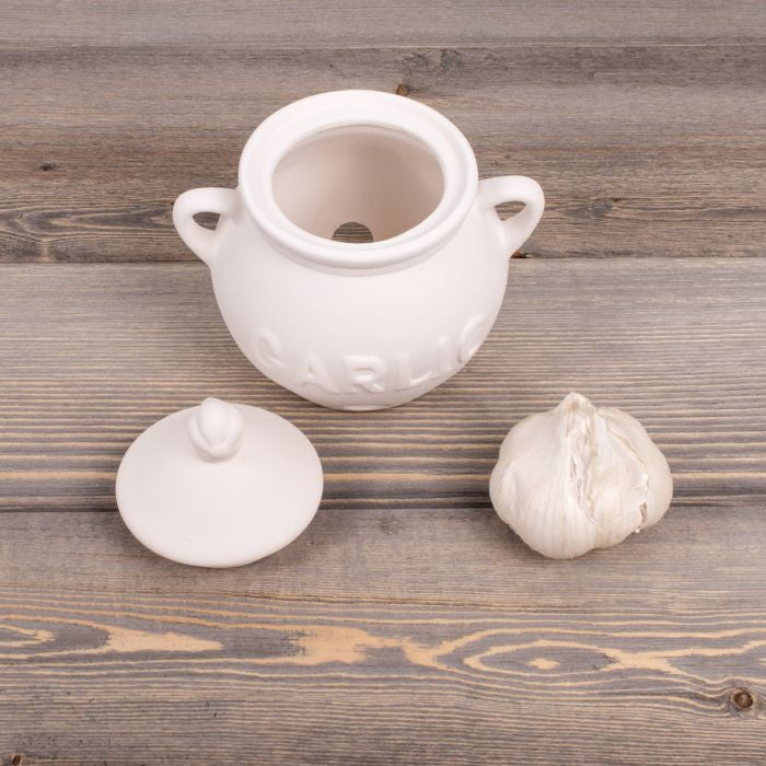 Fante's Cousin Linda’s Ceramic Garlic Keeper