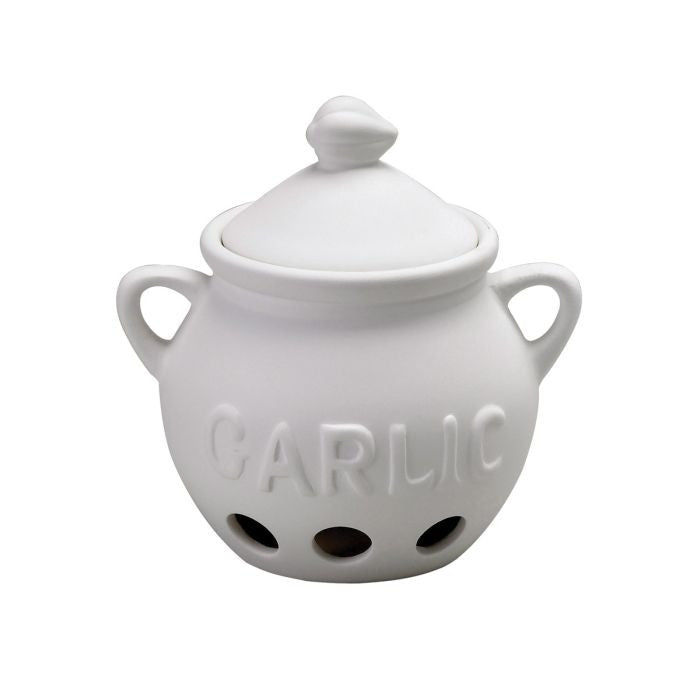 Fante's Cousin Linda’s Ceramic Garlic Keeper