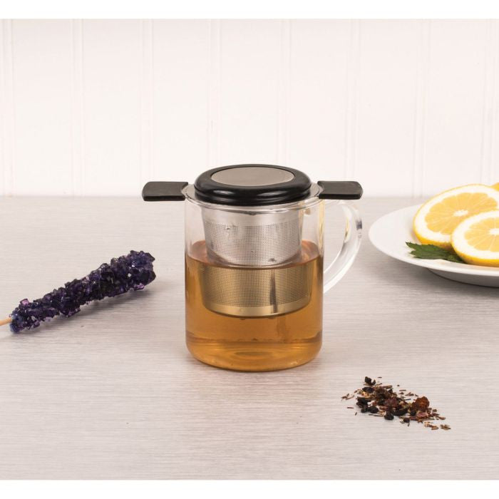 HIC Brew in Mug Tea Infuser with Lid