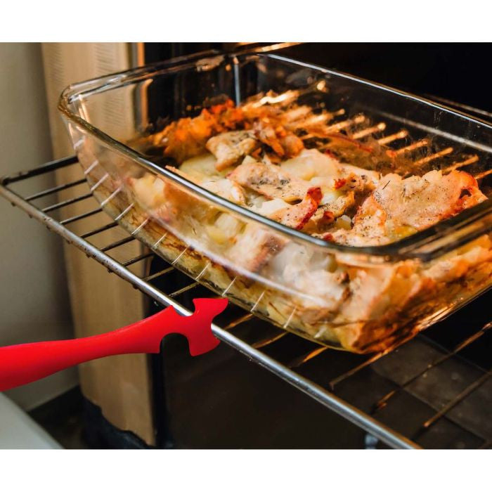 Silicone Oven Pull - Red
