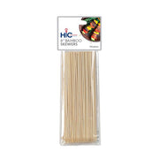 Bamboo Skewers, 8”, Pack of 100