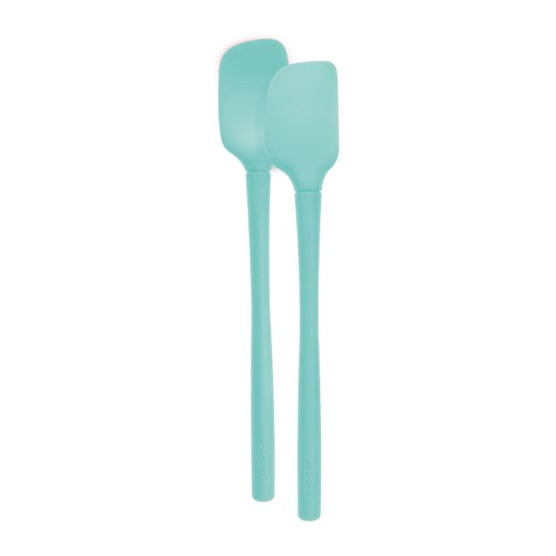 Tovolo Flex-Core Silicone Handled Mini Spatula & Spoonula Sets