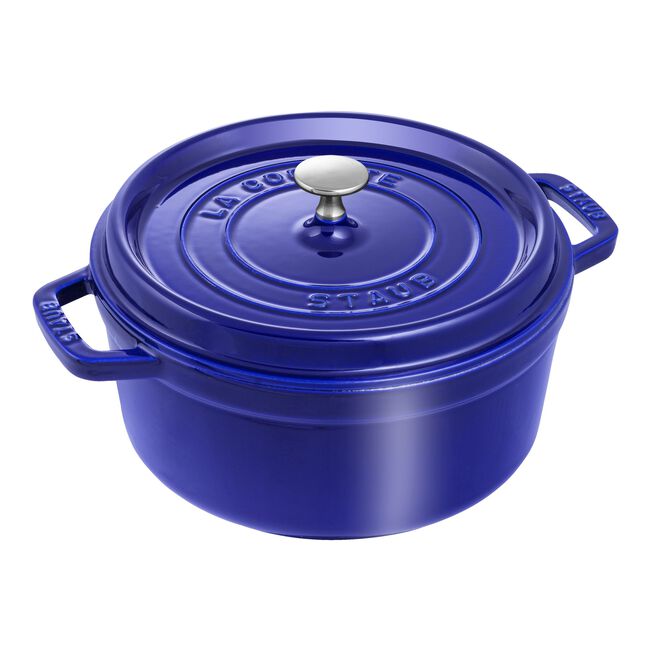 Staub Cast Iron 4 qt. Round Cocottes