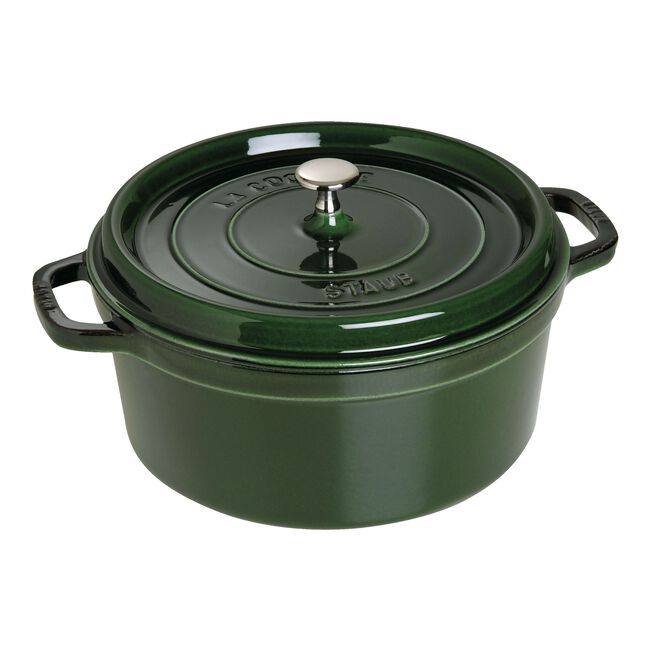 Staub Cast Iron 7 qt. Round Cocottes