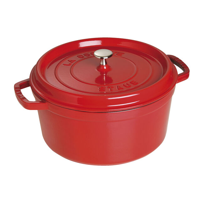 Staub Cast Iron 7 qt. Round Cocottes