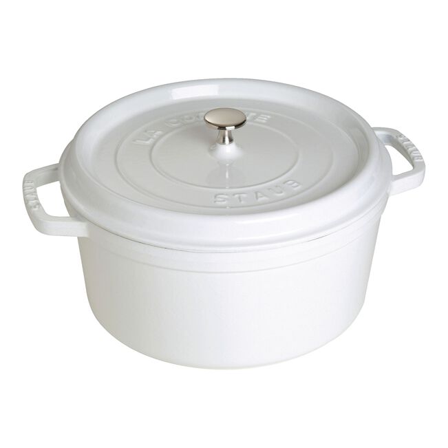 Staub Cast Iron 7 qt. Round Cocottes