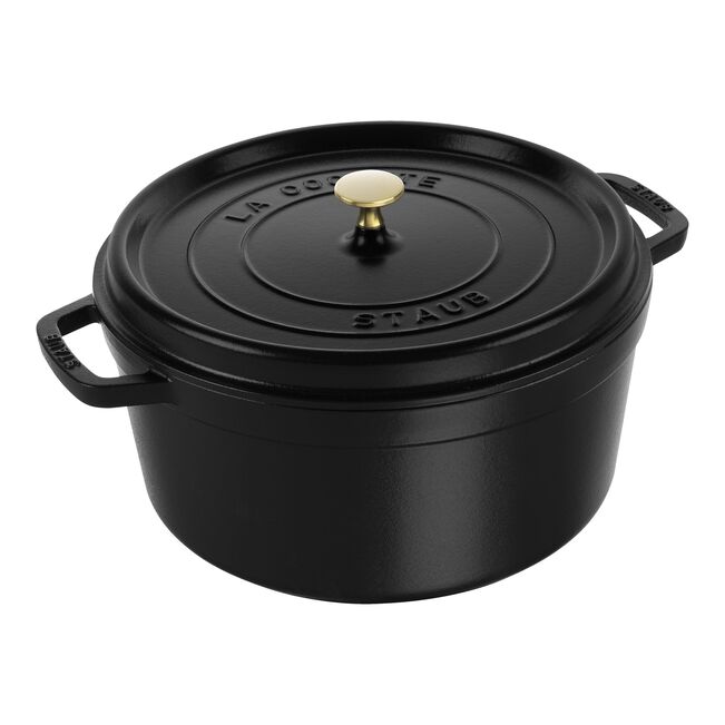 Staub Cast Iron 9 qt. Round Cocottes
