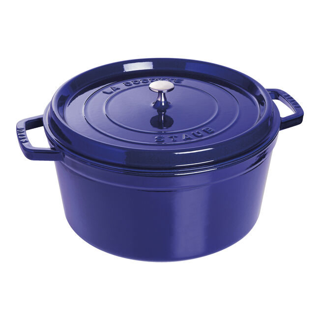 Staub Cast Iron 9 qt. Round Cocottes