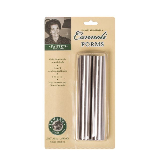 Fante's Cousin Donatella’s Cannoli Forms