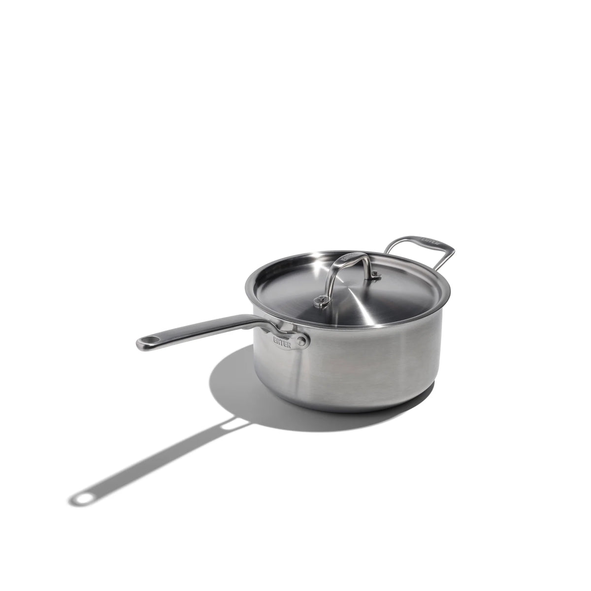 EATER + Heritage Steel Stainless Steel Saucepans with Lids
