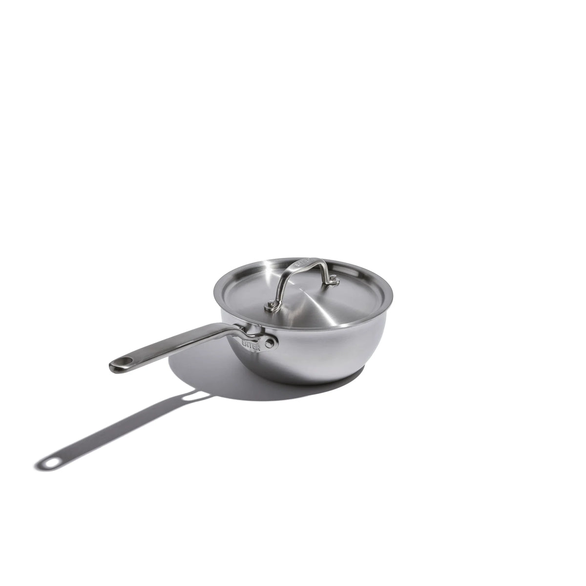 EATER + Heritage Steel Stainless Steel Sauciers with Lids