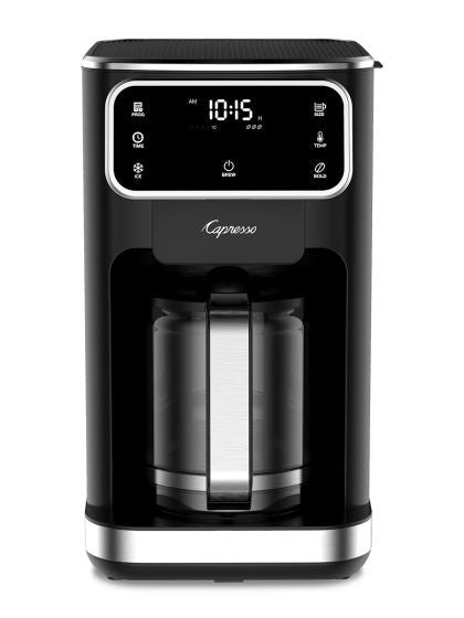 Capresso Touchscreen 12 Cup Coffee Maker with Glass Carafe