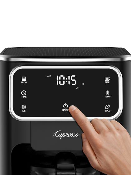 Capresso Touchscreen 12 Cup Coffee Maker with Glass Carafe