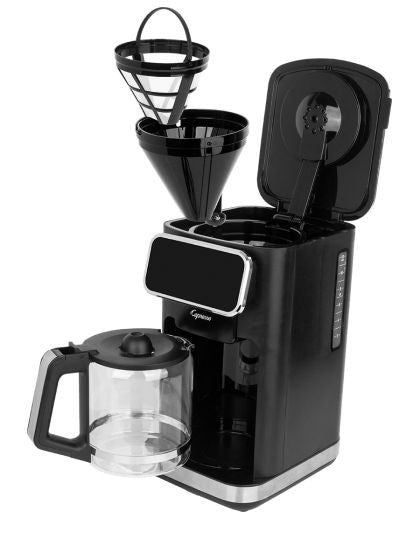 Capresso Touchscreen 12 Cup Coffee Maker with Glass Carafe