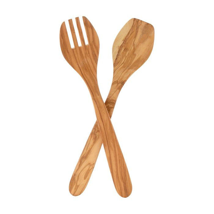 Eddingtons 13" Olivewood Salad Serving Set