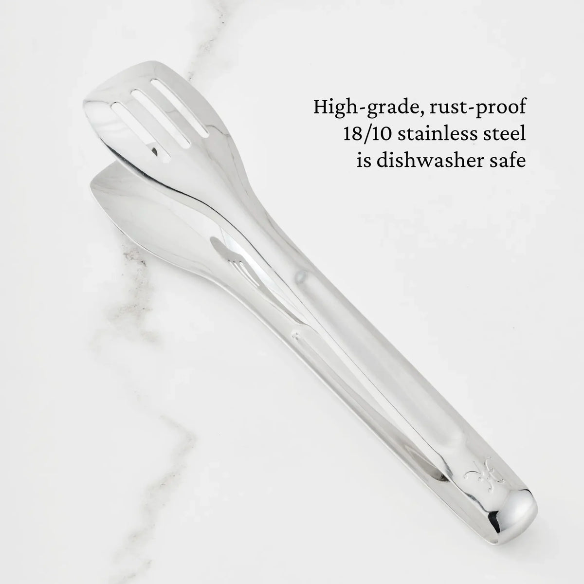 Hestan Provisions Stainless Steel Serving Tongs - 10”