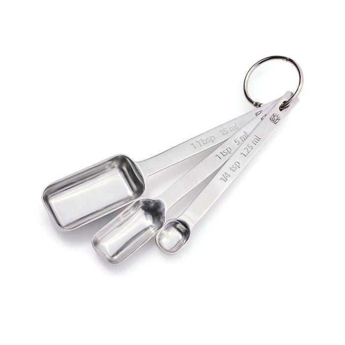 King Arthur Baking Spare Measuring Spoons, 3 Piece Set
