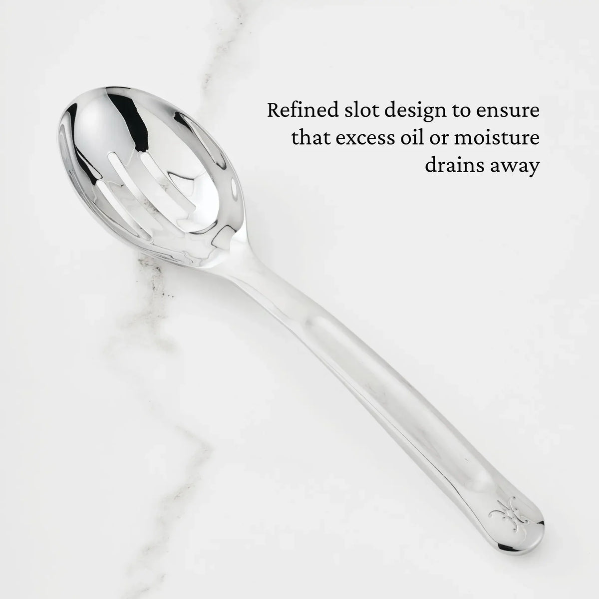 Hestan Provision Stainless Steel Slotted Serving Spoon - 10.5”