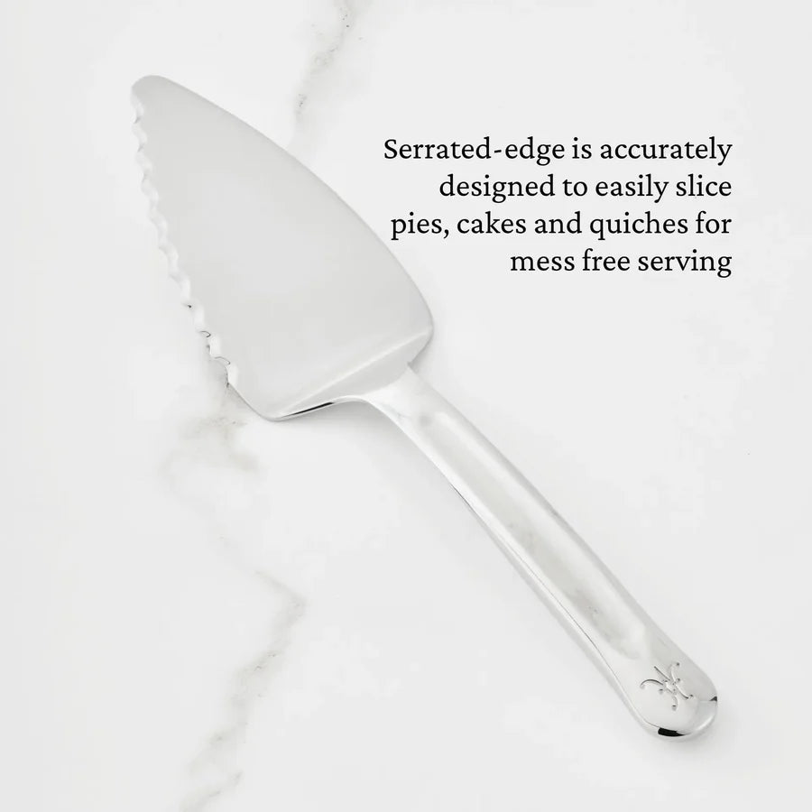 Hestan Provisions Stainless Steel Cake and Pie Server - 10.5”