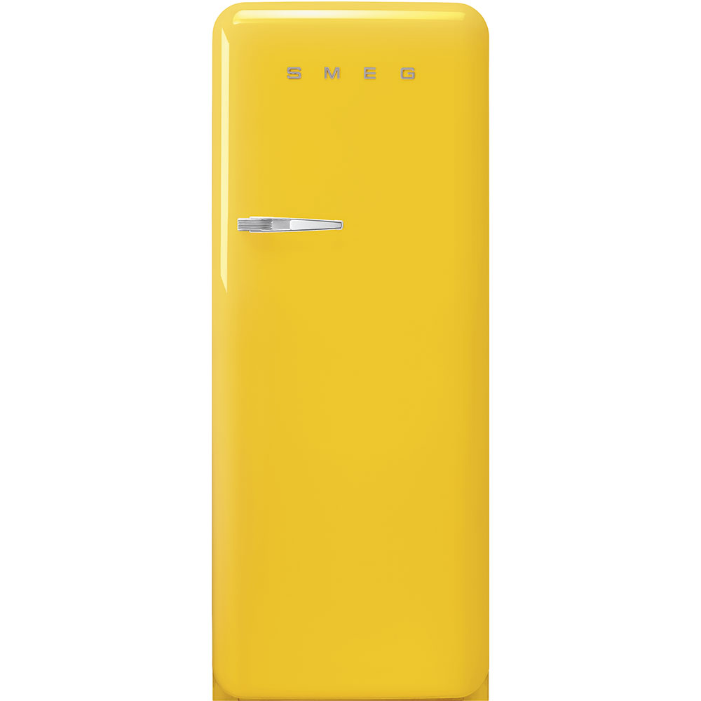 SMEG 50's Retro Style FAB28 Refrigerator with Internal Freezer Compartment - Yellow