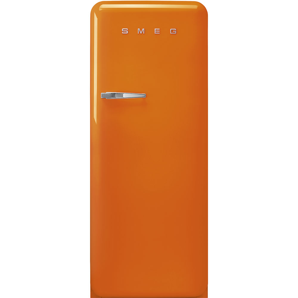 SMEG 50's Retro Style FAB28 Refrigerator with Internal Freezer Compartment - Orange