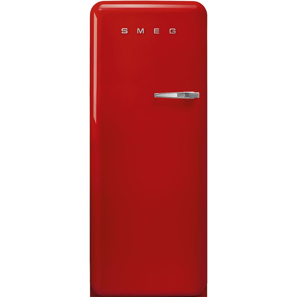 SMEG 50's Retro Style FAB28 Refrigerator with Internal Freezer Compartment - Red