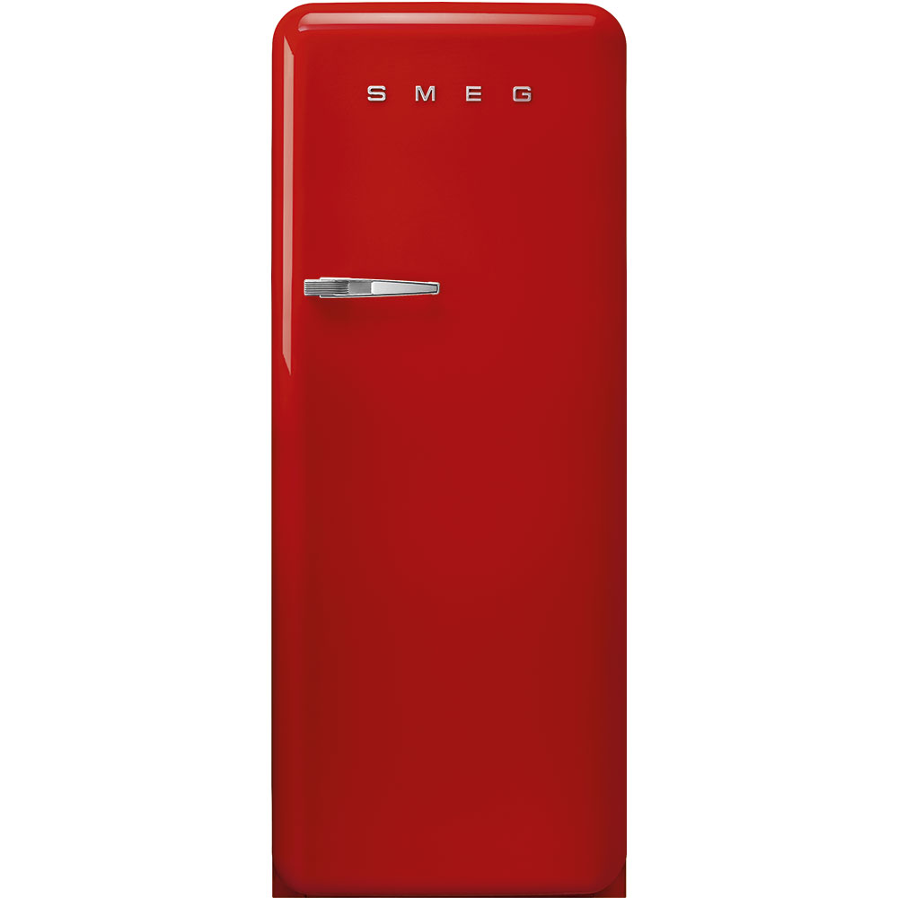 SMEG 50's Retro Style FAB28 Refrigerator with Internal Freezer Compartment - Red
