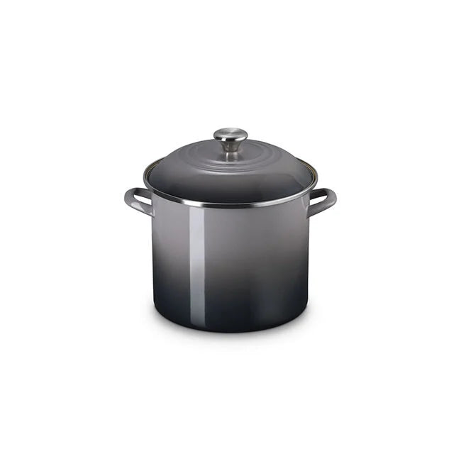 Le Creuset Enamel on Steel Stockpots with Stainless Steel Knobs - Oyster