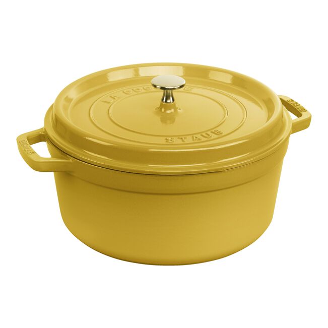 Staub Cast Iron 5.5 qt. Round Cocottes