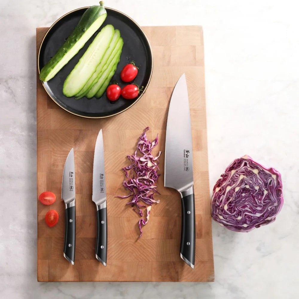 Cangshan Helena Series 3 Piece Starter Set - Black