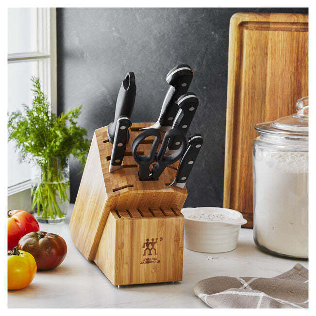 Zwilling Pro 7 Piece Block Set with Natural Block
