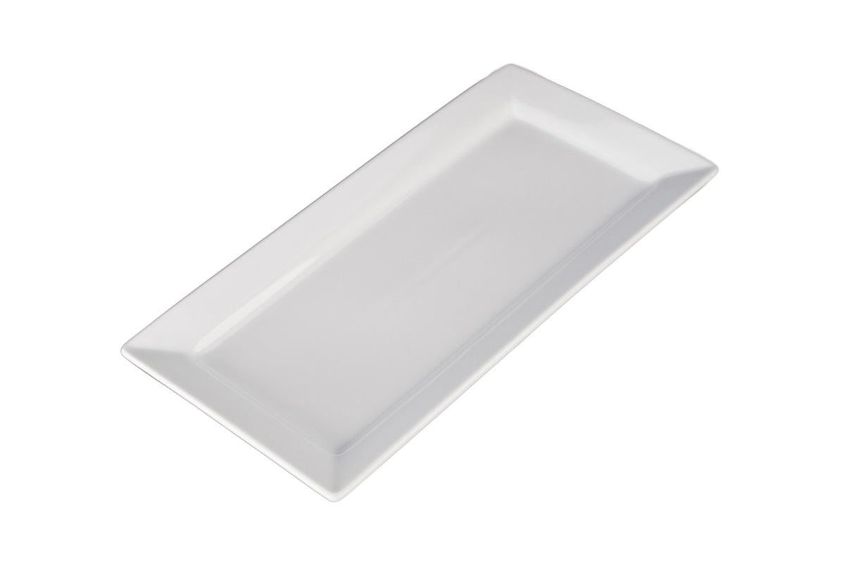 BIA Cordon Bleu Rectangular Platter with Rim - 14.5”