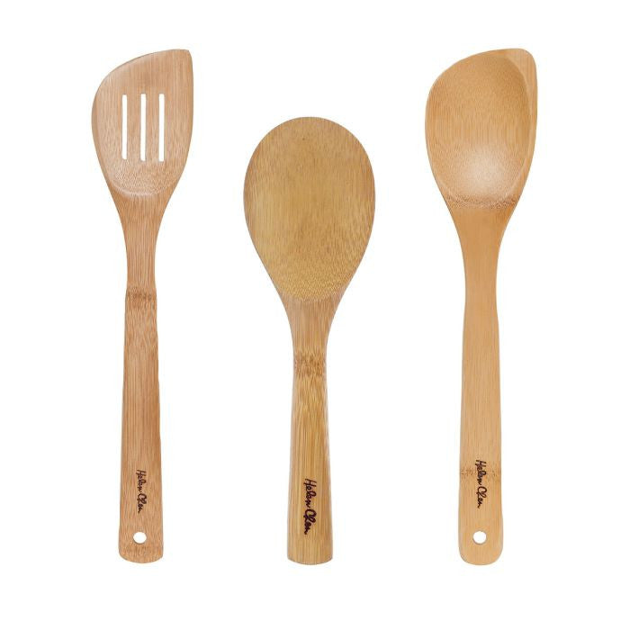 Helen Chen’s Asian Kitchen 3PC Bamboo Stir Fry Tool Set