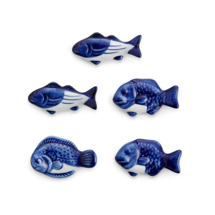 Helen’s Asian Kitchen Fish Chopstick Rests - Set of 5