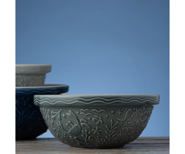 Mason Cash Nautical 2.85 Quart Mixing Bowl - Grey