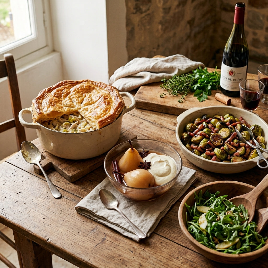 NOV 15 2026 4:00PM: Sunday Suppers: Chicken Pot Pie - Hands On