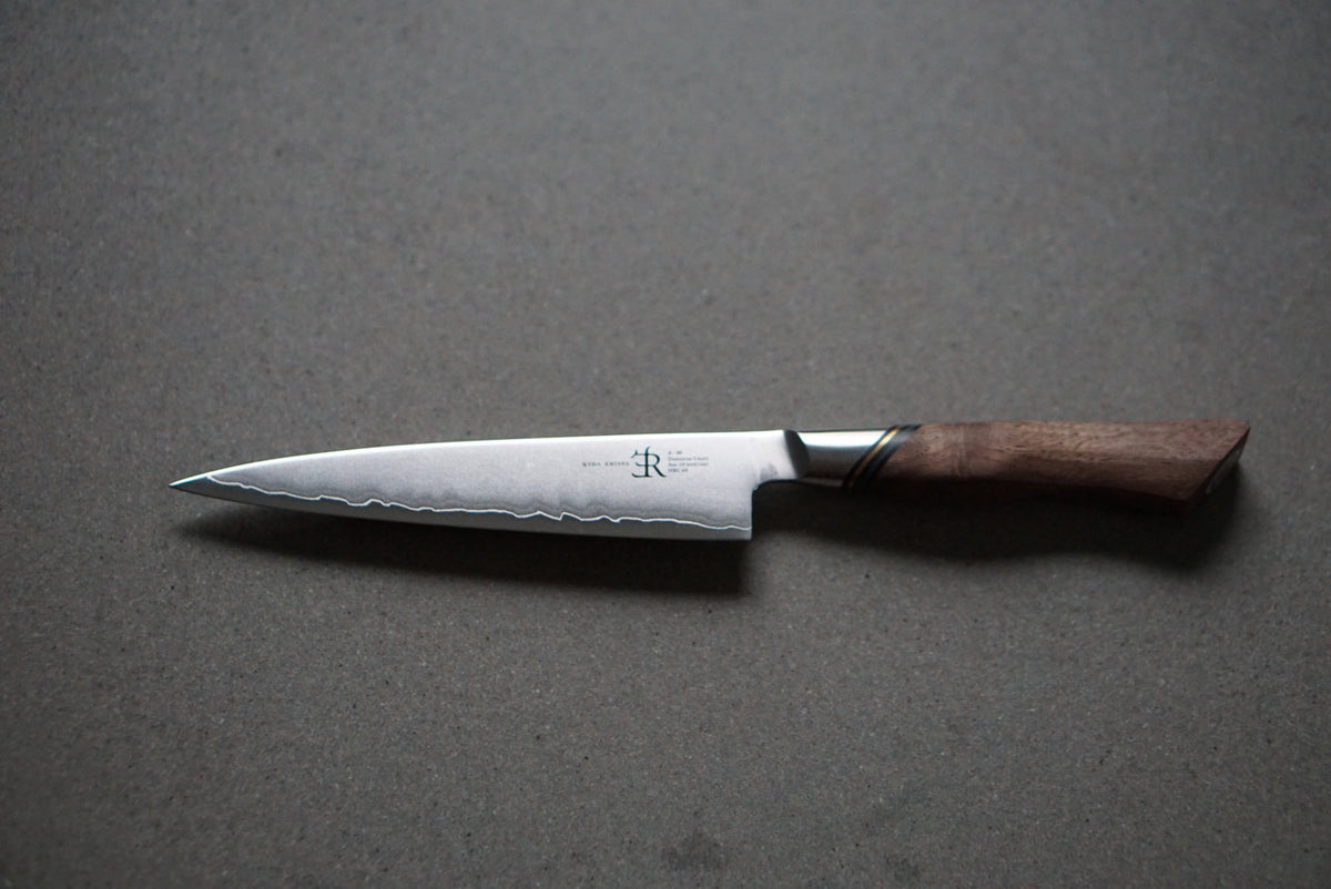 Ryda A-30 Sanmai Damascus 5 inch Utility Knife