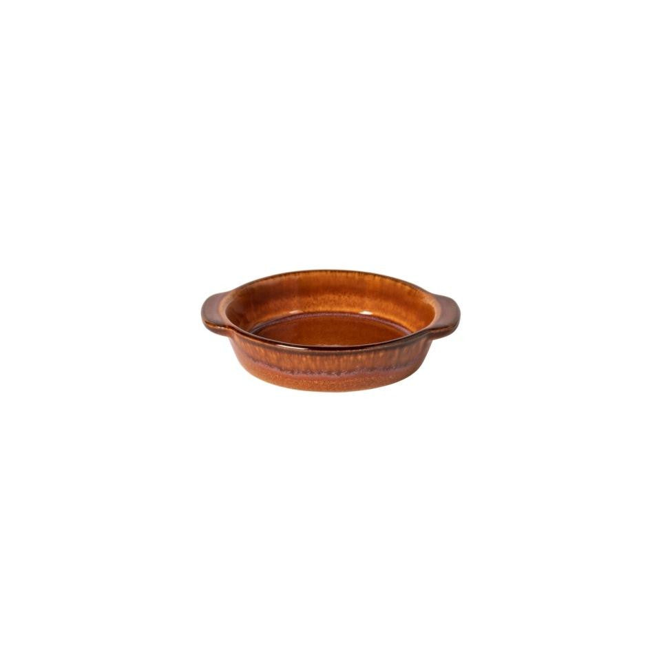 Casafina Poterie Small Round Gratin, Caramel, Set of 6